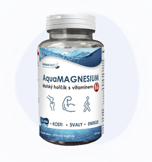 AquaMAGNESIUM - prírodná forma horčíka z mora